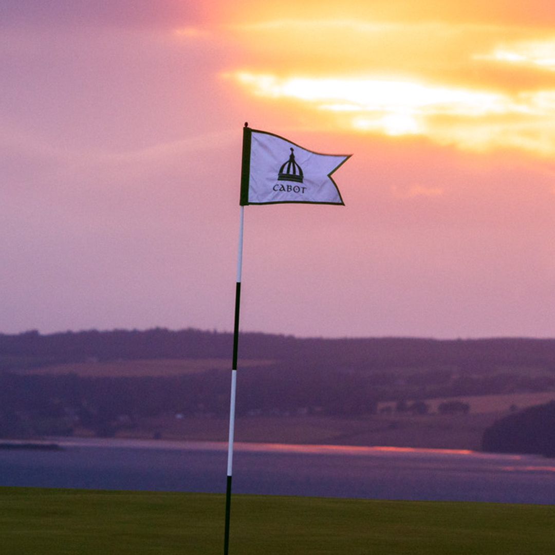 Cabot Highlands Spire Course Flag