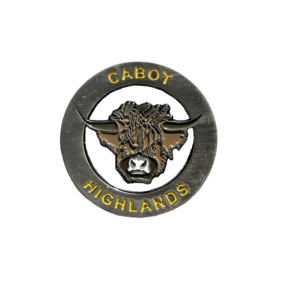Cabot Highlands Old Petty Bespoke Milled Ball Marker