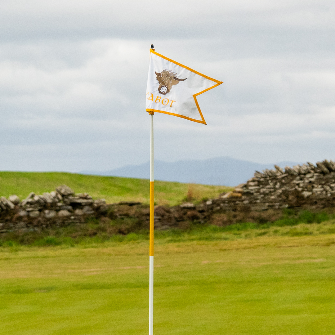 Drapeau de parcours Old Petty de Cabot Highlands 